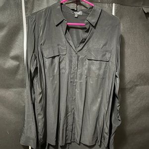 Express Long Sleeve Button Up